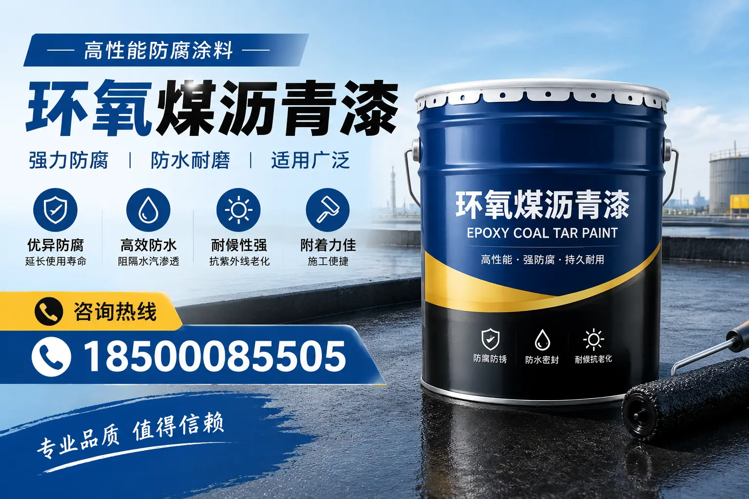 环氧煤沥青漆的主要成分与功能，哈密用户深度了解