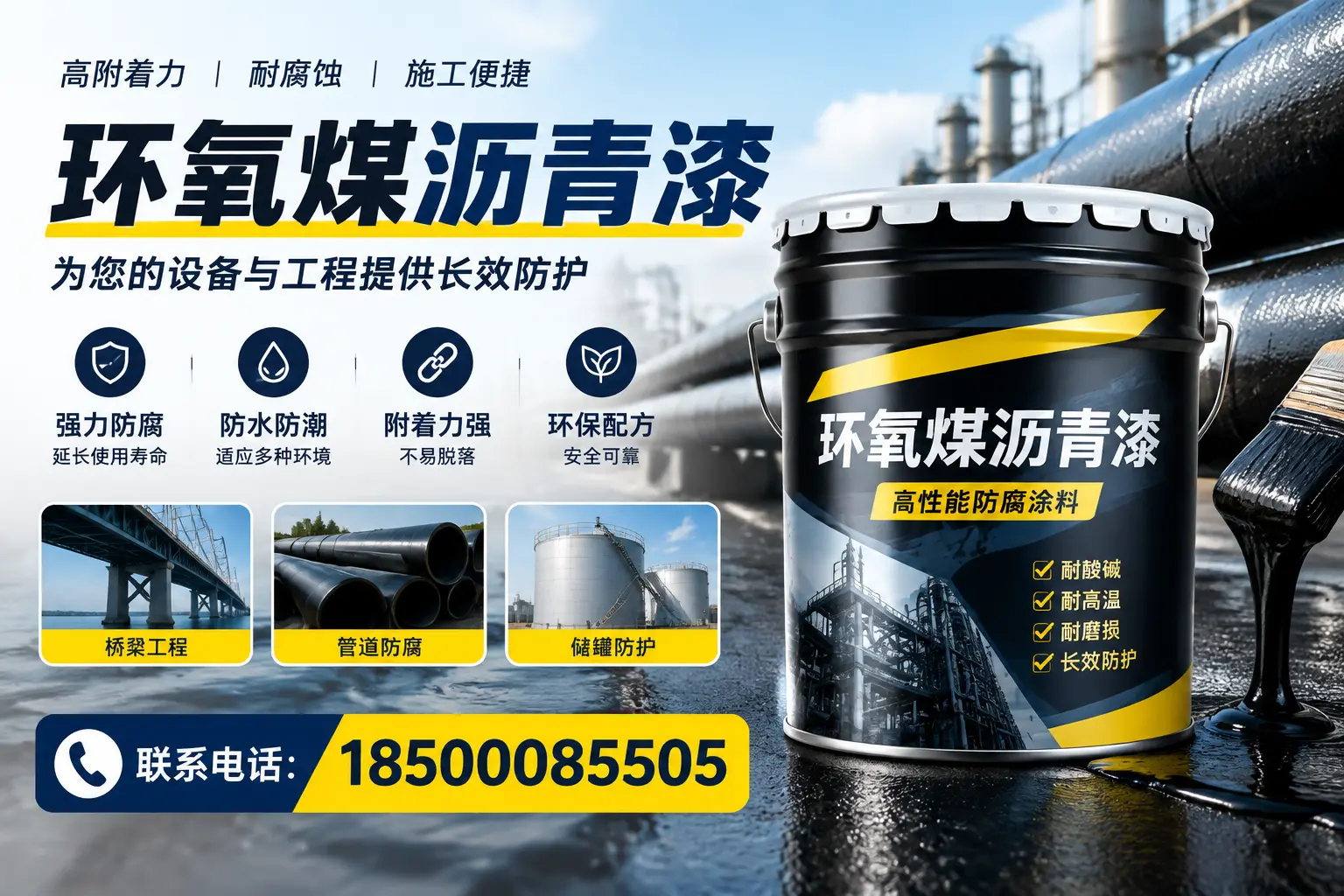环氧煤沥青漆与其他涂料的对比分析，助力哈密企业决策